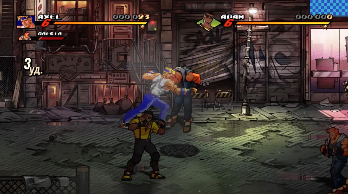 Streets of Rage 4 - геймплей игры Windows